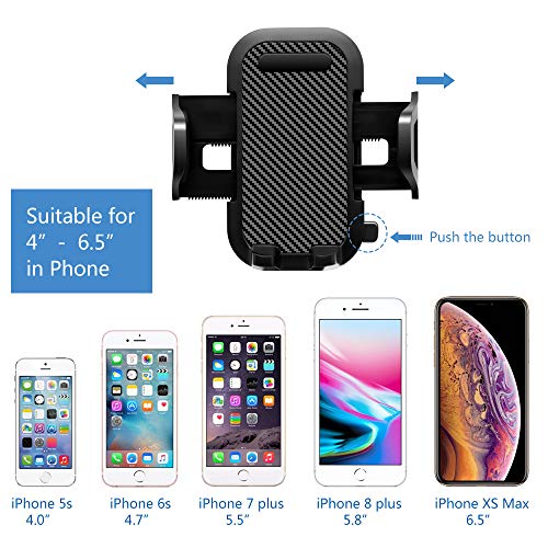 SONKIR Car Phone Mount, Dashboard & Windshield Cell Phone Holder Stand with One-Touch Design 360° Rotation for All Smartphones by SONKIR - Image 2