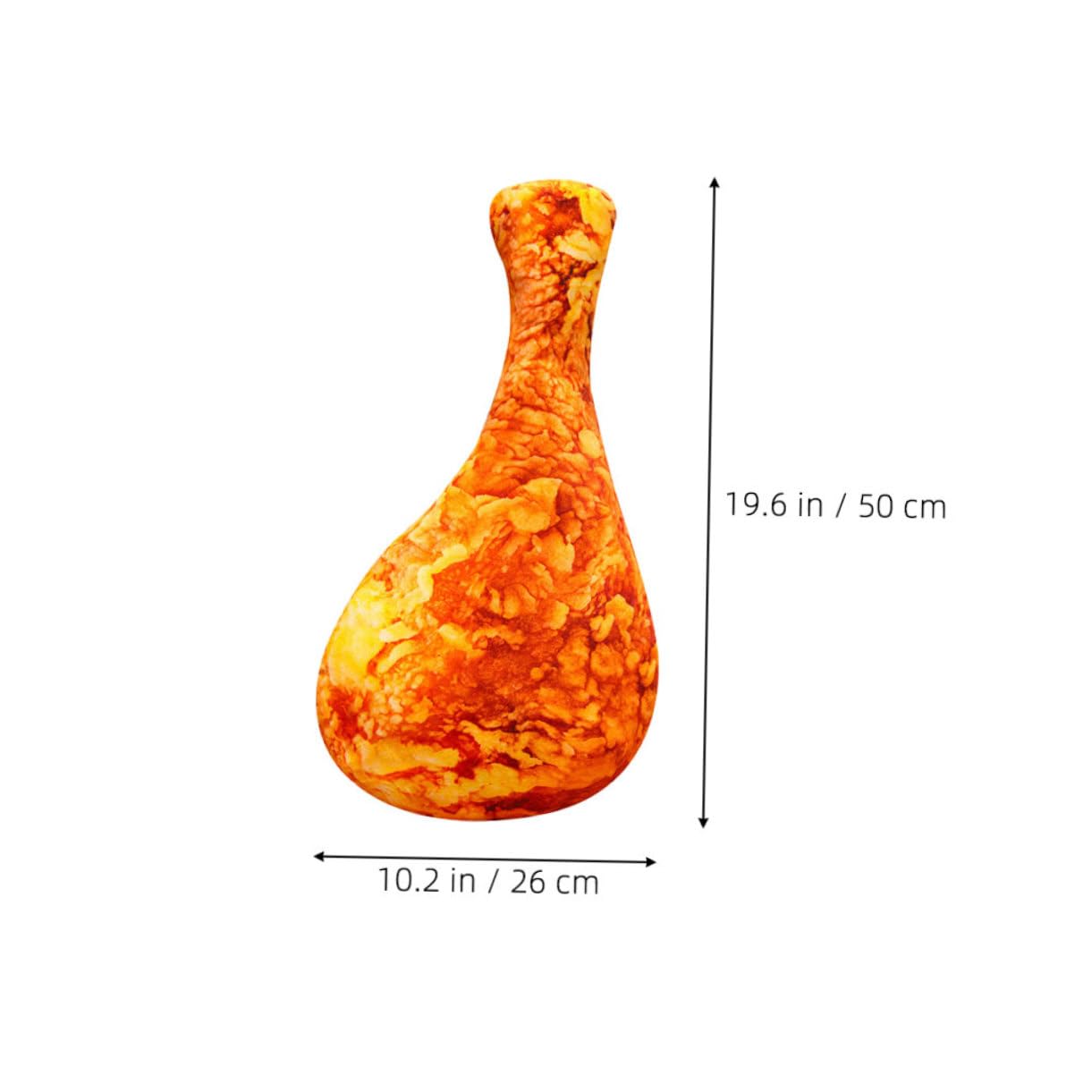 Luxshiny Plush Chicken Legs Pillow Realistic Chicken Toy for Relaxation Comfortable Decorative Pillow for Reading Watching Tv