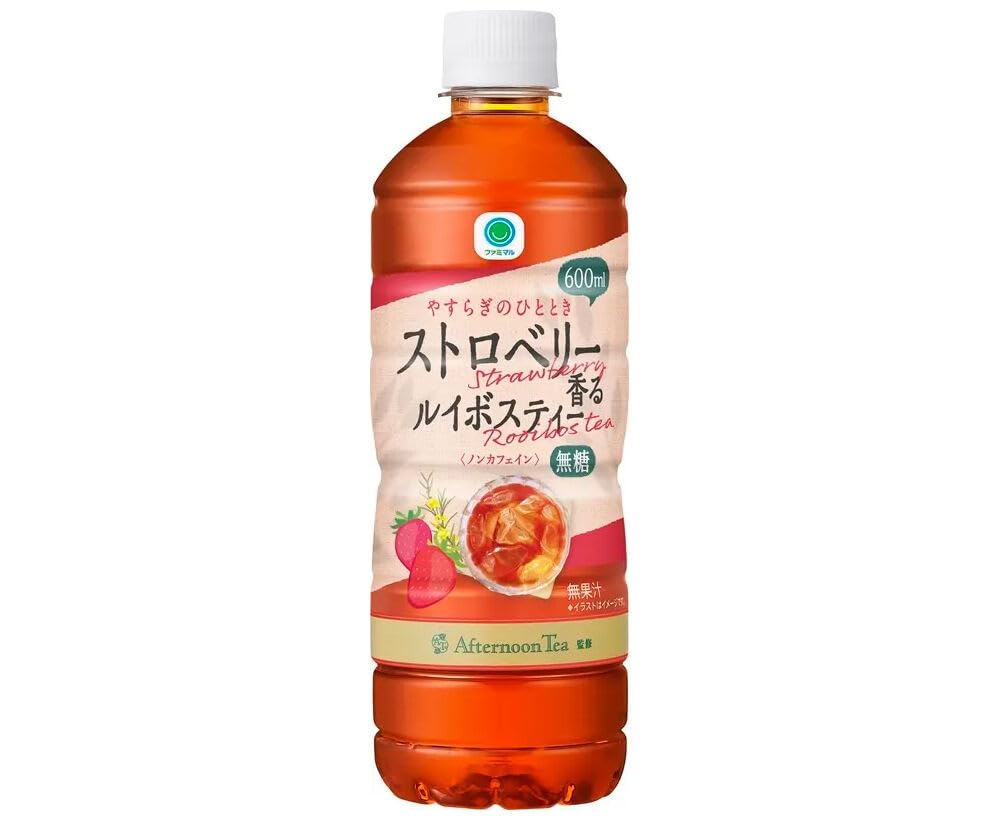 Strawberry Rooibos Tea 600 ml x 24 Bottles
