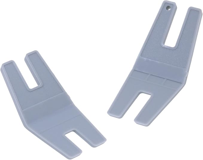 DBOO Sewing Machine Button Plate 2 Pcs Bulky Seam Jumper Hump Jumping Button Sewing Tool Presser