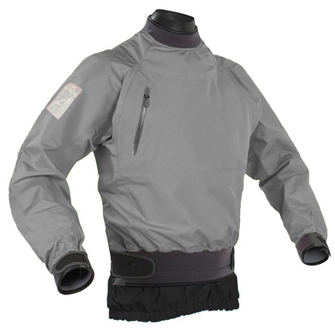 Hcclijo3-Layer Two-Piece Dry Suit Waterproof Pant Set Paddling Touring Fishing Outdoor Sports Drysuit