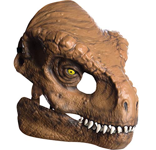 Rubies Men's Tyrannosaurus Rex Dinosaur Mask With Movable Jaw