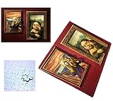 PUZZLE 96 PIEZAS EL GRITO Y MONALISA GIOCONDA rompecabezas educativo puzle