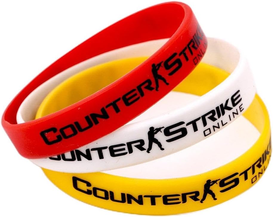 Global Offensive Wristbands, 3 Pieces.