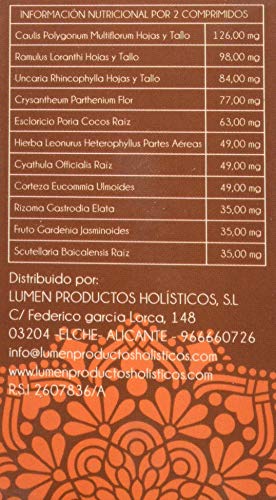 Lumen E.H Exceso de Hígado Fitorient 60 comprimidos para el cuidado hepático 3