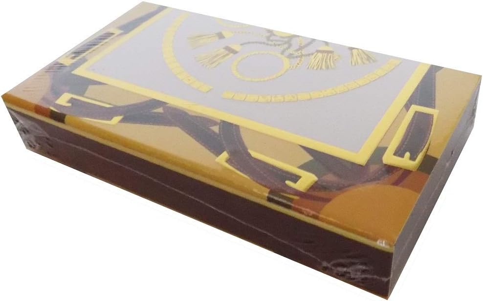 Designer Matches Chain Brown on Embossed Matte 4" Collectible Matchbox