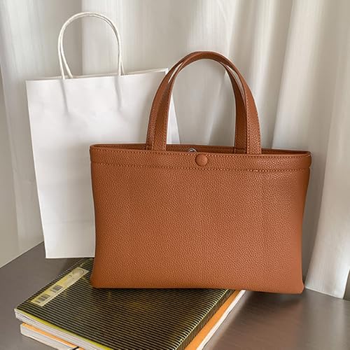 Sac à main pour femme en cuir synthétique de grande capacité - 7