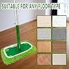 Reusable Microfiber Mop Pads for Swiffer Sweeper - Wet & Dry Cleaning Cloths - Mop Head Replacement Washable Refills for Household Floors