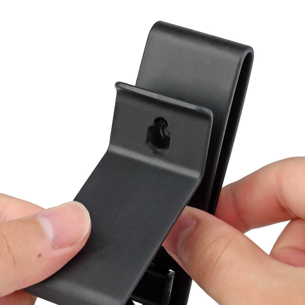 DETECH 2 PZ Tactical Headset Cintura Clip Holder Molle Udito Protector Hanger