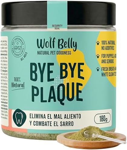 Wolf Belly – Powder for Bad Breath Dogs 100% Natural (180 g) Alte...