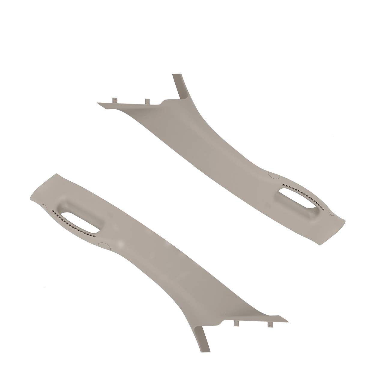 ECOTRIC Pair Grab Handle A Pillar Windshield Post Trim Molding Compatible with 2002-2010 Dodge Ram Left and Right for Pickup (You May Receive Two