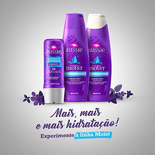 Aussie 3 Minute Miracle Moist Deep Conditioner, 8 oz - Image 7