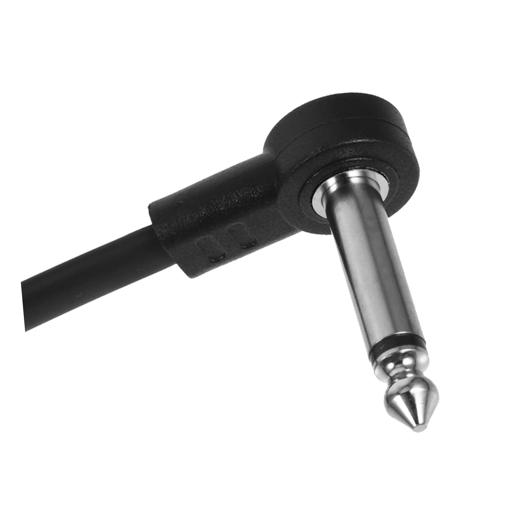 YARNOW 5 Set Filo Per Chitarra Cavo Di Chitarra Intrecciato Arrotolato Effetto Tappo Isolato Cavo Patch Per Strumento Cavi Di Collegamento Del Pedale Rame Privo Di Nero 6 Pezzi*5