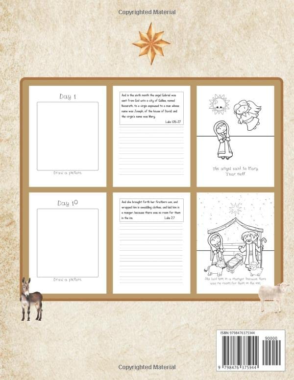 The Christmas Story 25 Days of KJV Bible Printing Copywork - Image 2