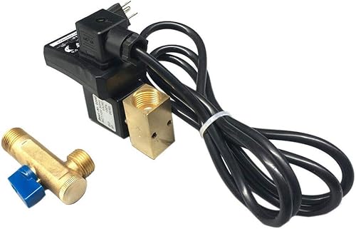 Miniatura 7 de Válvula de drenaje de condensado cronometrada automática ECUTEE 12" AC 110V 2 vías Válvula de drenaje comprimido de aire comprimido electrónico