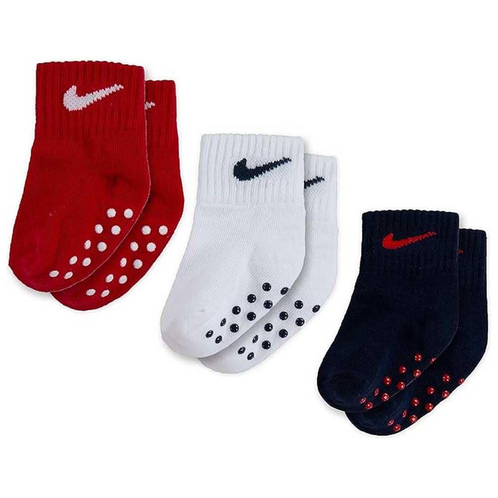 NIKE Skarpetki Uniseks - niemowlęta Mid Cut Quarter Gripper Socks