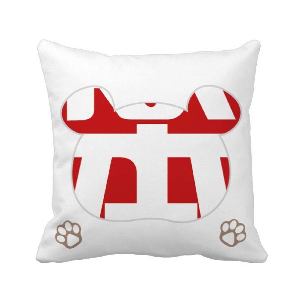 Housse de coussin ours chinois pour créer une ambiance zen dans votre chambre