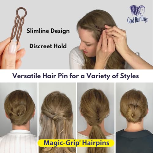 Haarnadeln mit magischem Griff, 10 Stück Good Hair Days