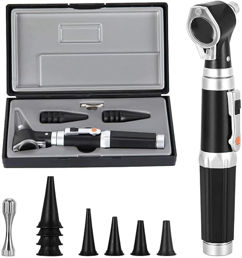 Bysameyee Mini Otoscope - Magnification Diagnostic Ear Scope With LED Direct Illumination Light, Health Tool for Doctors, ...