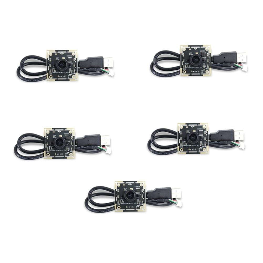 5 . OV9732 moduł kamery USB 1MP 100° FOV, 1280 x 720, ręczne ustawianie ostrości, obsługuje QR i rozpoznawanie twarzy dla wielu systemów operacyjnych