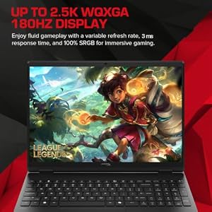 HP HyperX OMEN Gaming Laptop 2026, AMD Ryzen 7 260, NVIDIA GeForce RTX 5060 | 15.3" 2.5K WQXGA Display 180Hz, 128GB DDR5 RAM, 8TB SSD, Wi-Fi 7, 4-Zone RGB Backlit, Tempest Cooling, Windows 11 Home — photo 4 of 6