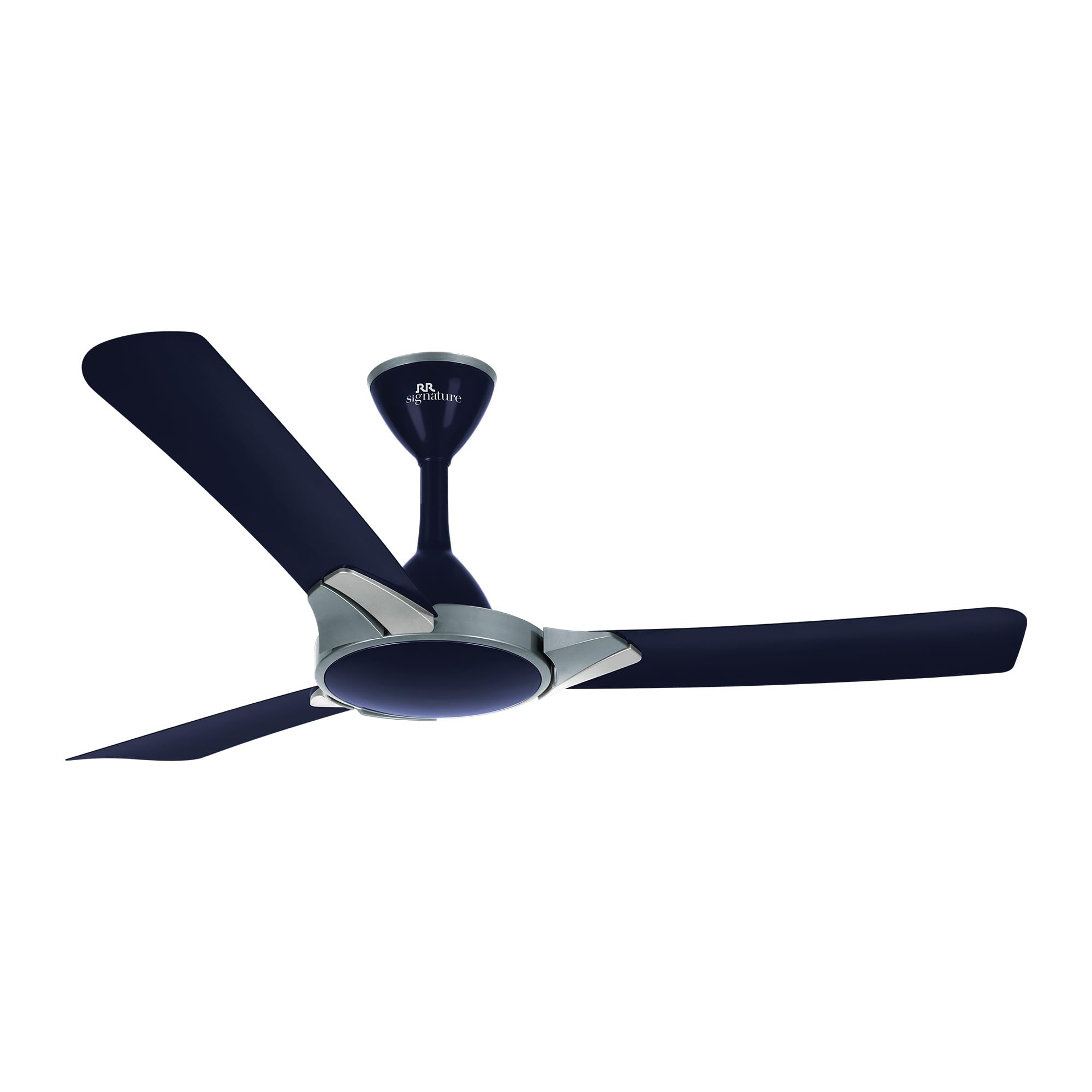 RR Signature Copter 1200MM Star-rated BEE Certified Energy Efficient 56-Watt High Speed Ceiling Fan (Silent Blue)