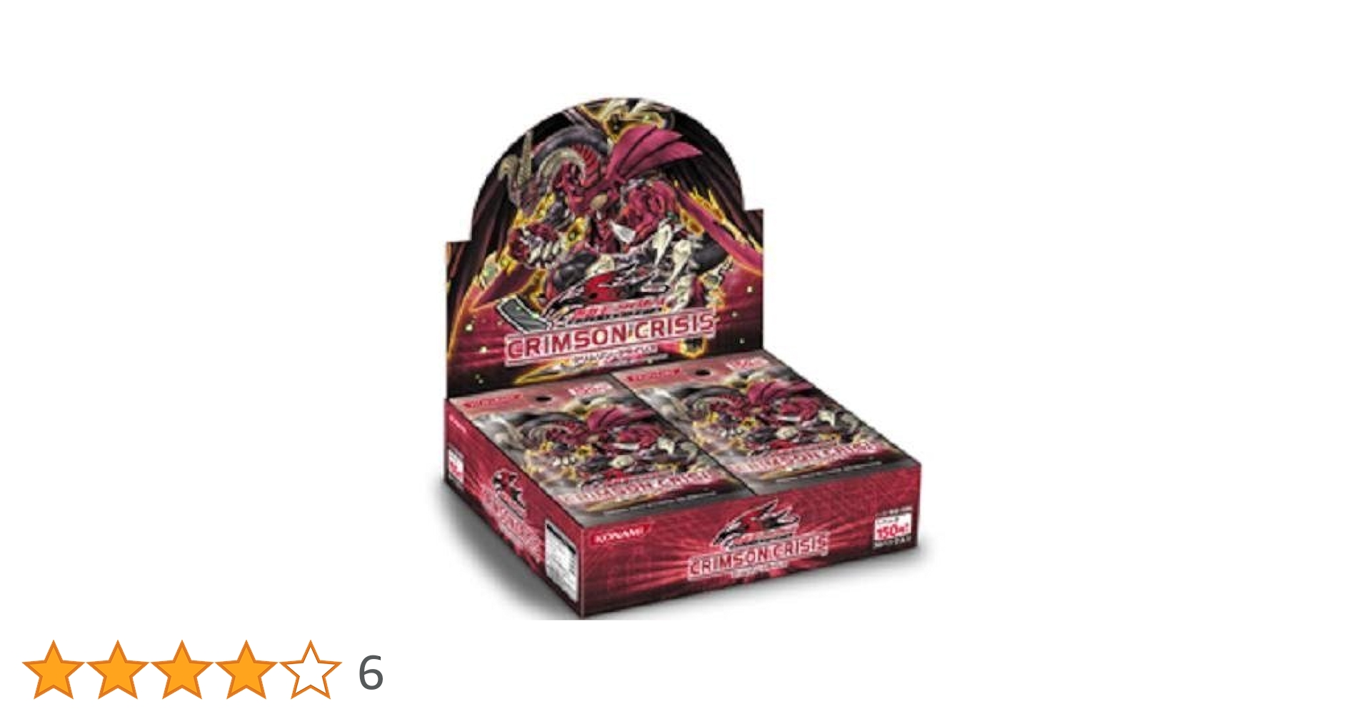 遊戯王 CRIMSON CRISIS 未開封ボックス 遊戯王 CRIMSON CRISIS 未開封ボックス 未開封BOX】CRIMSON