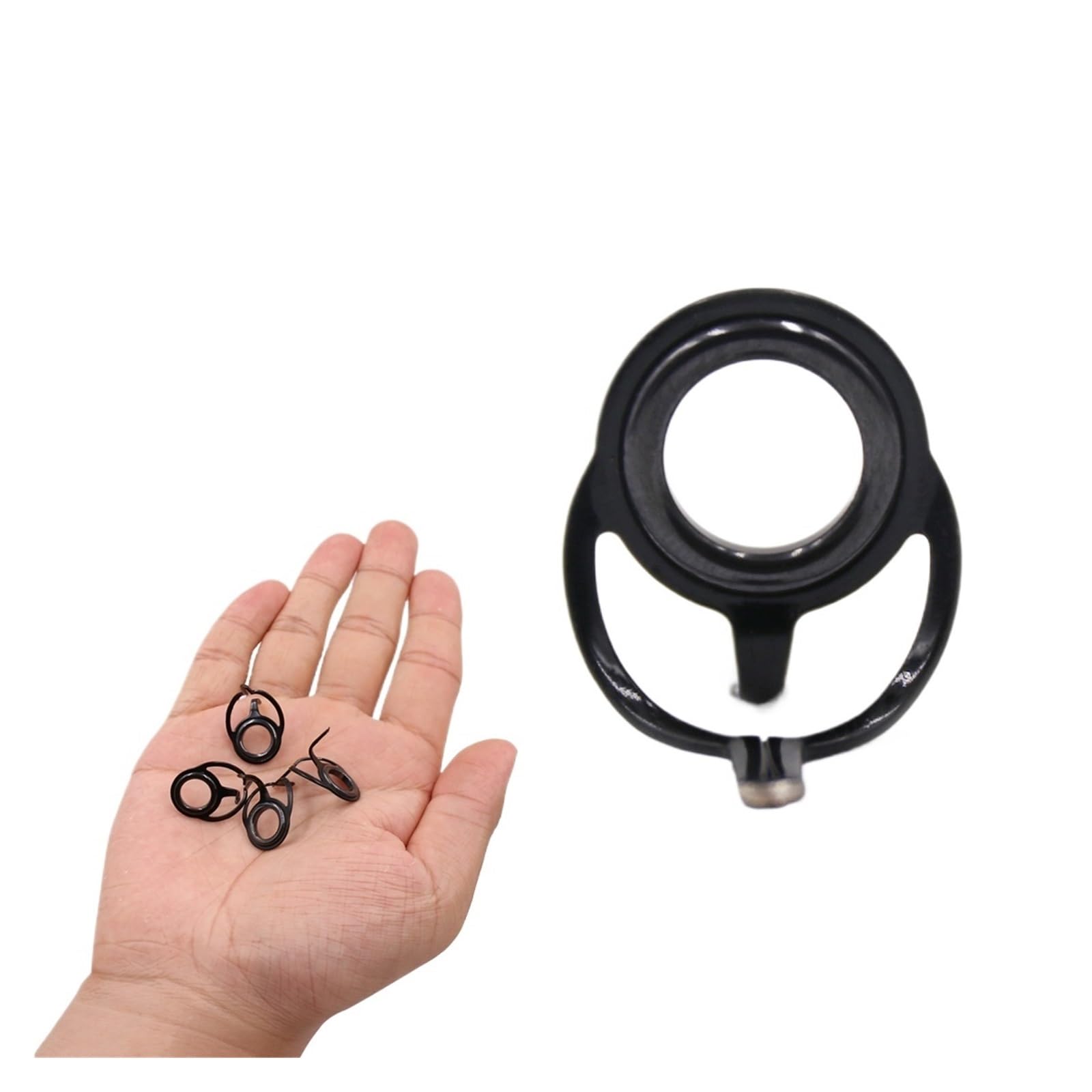 Guides de canne à pêche - Kit de réparation de guide de canne à pêche - Anneaux en acier inoxydable - 10 à 20 pièces - Pour eau douce et salée
