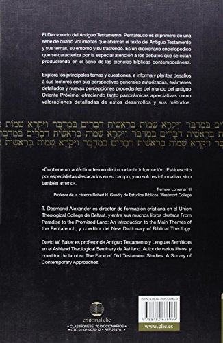 Diccionario del Antiguo Testamento: Pentateuco: Compendio de Las Ciencias Bíblicas Contemporáneas