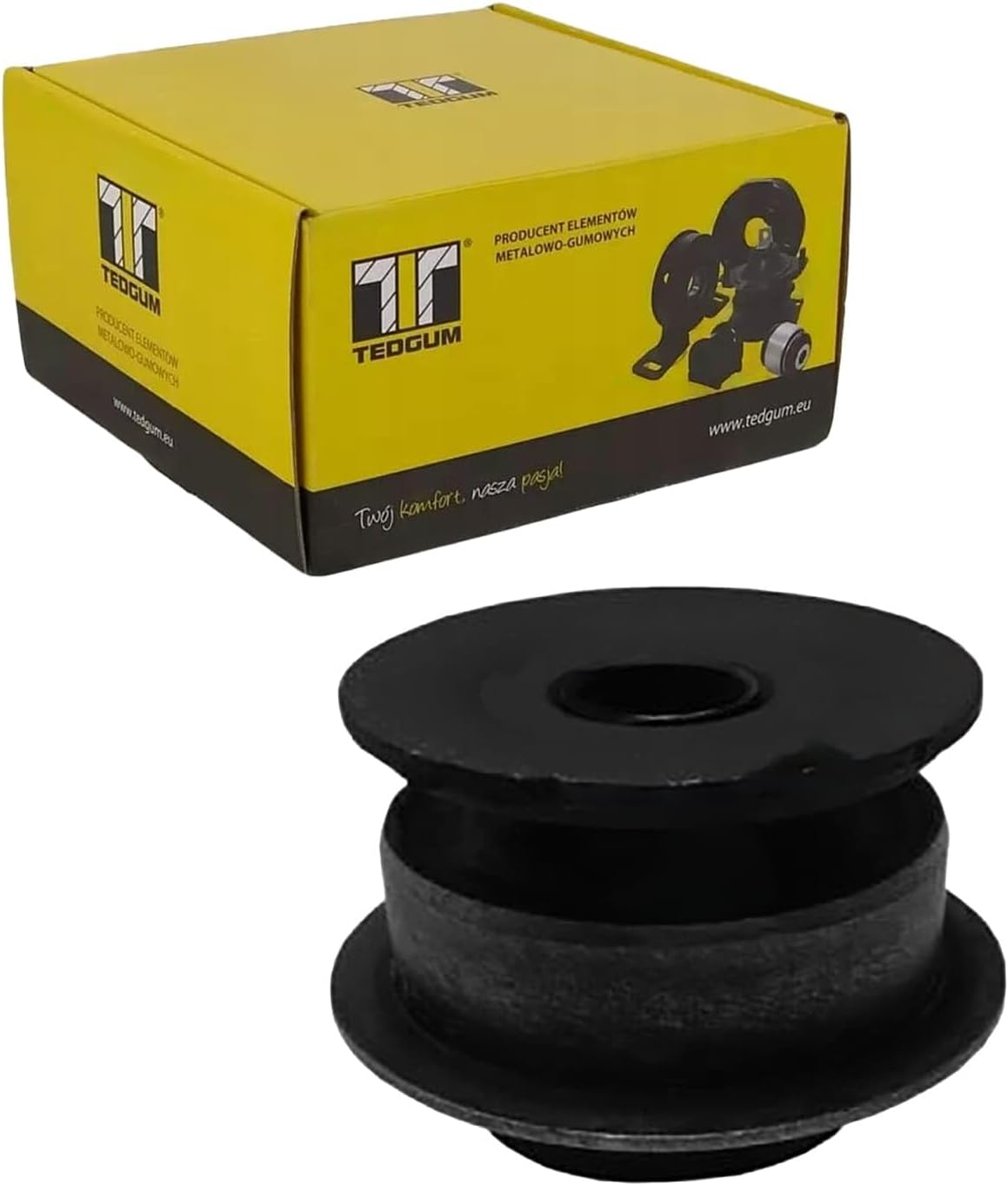 Radius Bar Bushing for Front Axle (Carbody) by TEDGUM