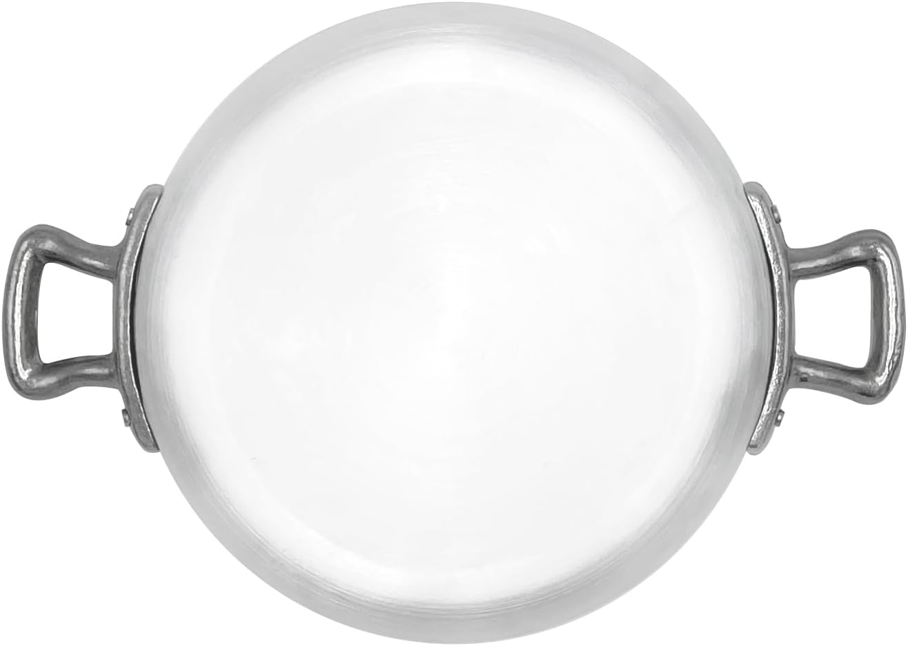 Pentole Agnelli Family Cooking Aluminium Omelette Pan With 2 Handles, Diameter 22 Cm.