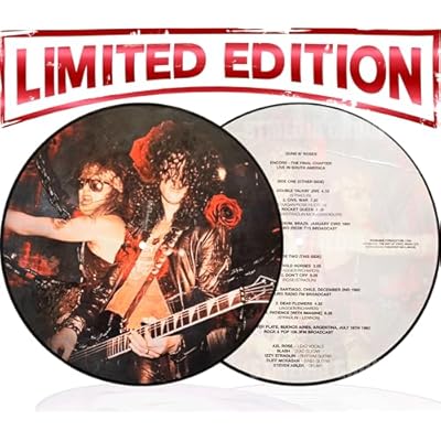 Guns N' Roses Vinyl - Live in South America (The Final Chapter) - Limited Picture Disc