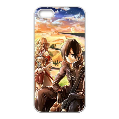 Case for iPhone 5s,Cover for iPhone 5s,Case for iPhone 5,Hard Case for iPhone 5s,Cover for iPhone 5,Sword Art Online Design TPU Hard Case for Apple iPhone 5 5S