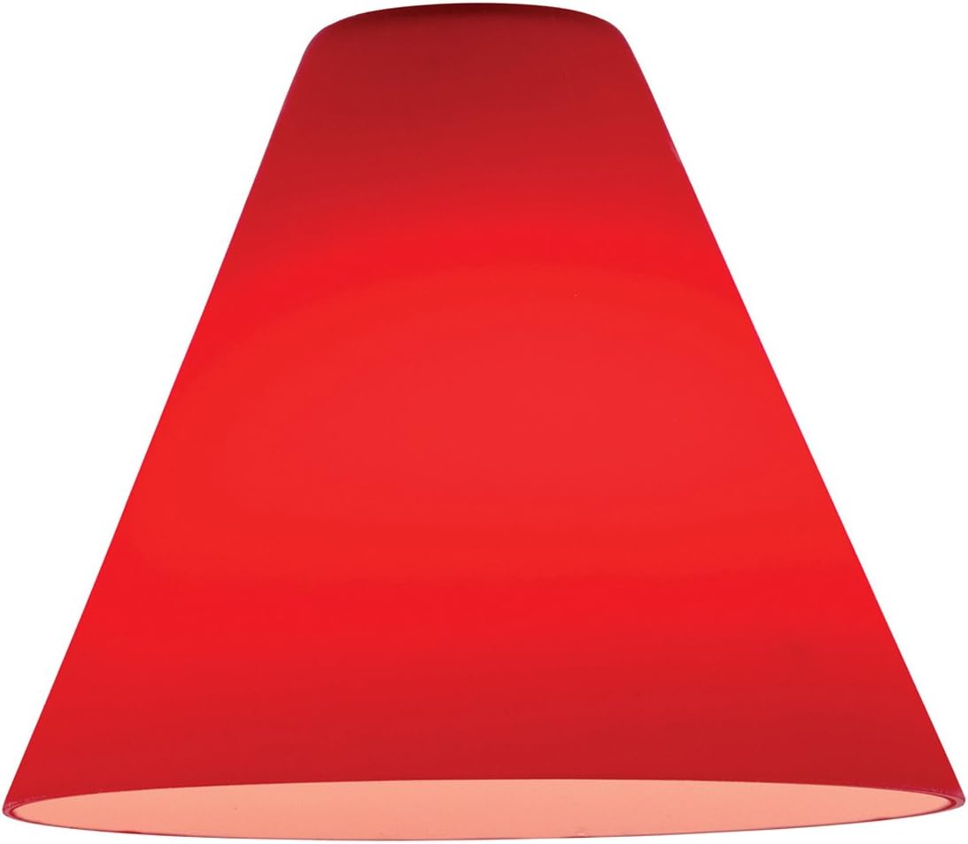 Inari Silk - Shade - Red Glass Finish