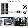 ECO-WORTHY 10Watts Solar Panel Module for 18 Volts Battery Charger for Camp and off-grid Ligthing Applications L02P10-N-1 #5