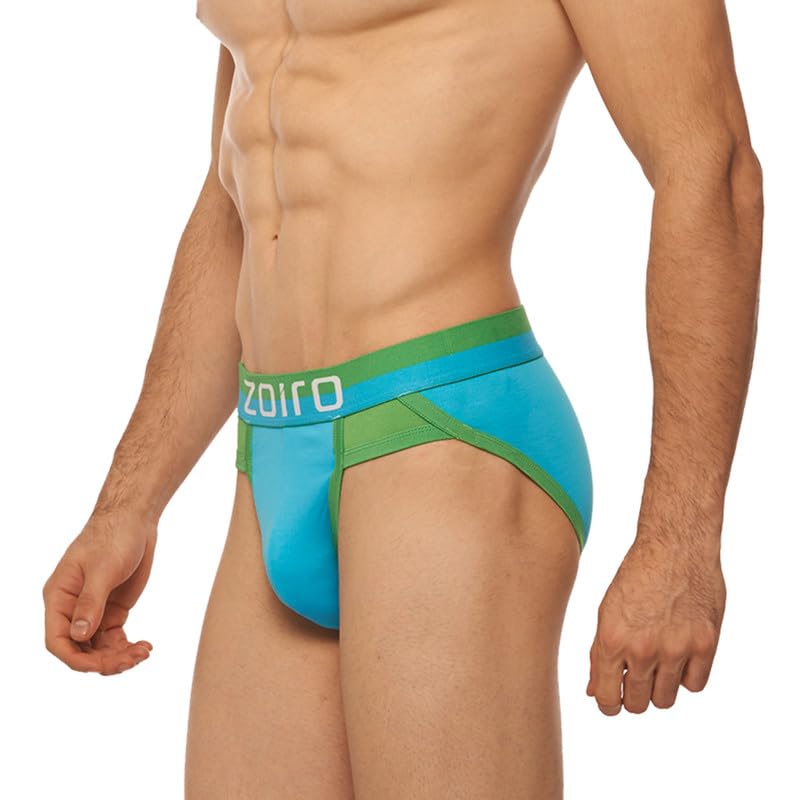 Image of Zoiro Men's Cotton Solid Brief Combo Pack |Colour's May Vary