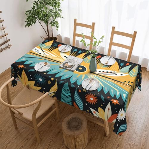 Nappe rectangulaire imperméable lavable cuisine et fête - 2