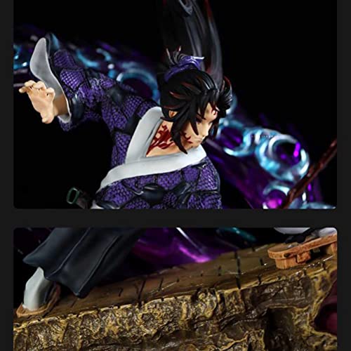 Wency Demon Slayer Kokushibo Double Headed Carv Action Figure 33 Cm Anime Collectible Statue Pvc Environmental Protection Materials Ornaments Birthday Gifts #TOP3