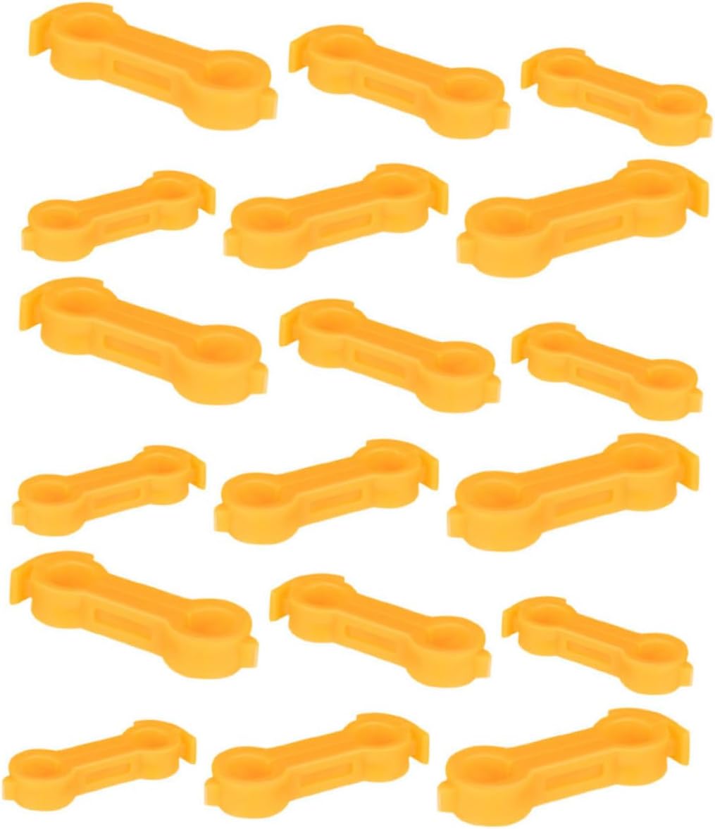 ARTIBETTER 50pcs Poultry Leg Correction Braces Bands with 4mm-6mm Inner Diameter for Chick, Quail, Parrot Leg Rehabilitation and Foot Alignment in Bird Health Care