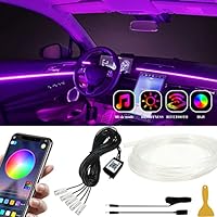Keiurot El Wire Lights Usb Neon Wire Blue 5m/16ft For Car Ambient Lighting Atmosphere Car Led Interior Strip Light Sewing Edge Decoration Price In Egypt | Amazon Egypt