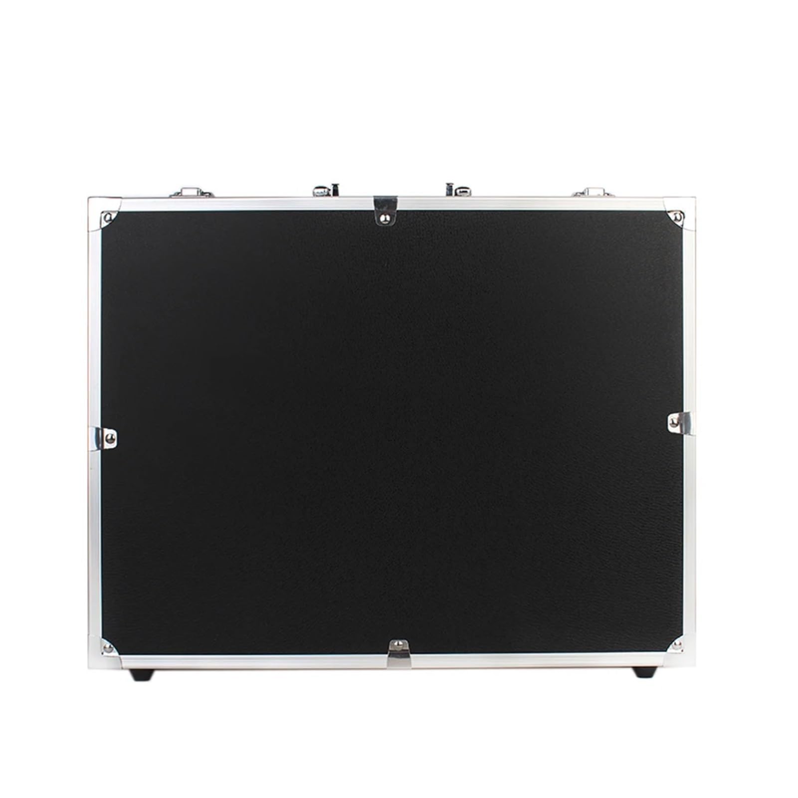 Werkzeugkasten, Aluminium-Instrumentenkoffer, Aufbewahrungsbox, tragbare Geräte, Organizer-Boxen, großer Hartschalenkoffer aus Aluminium(Black)