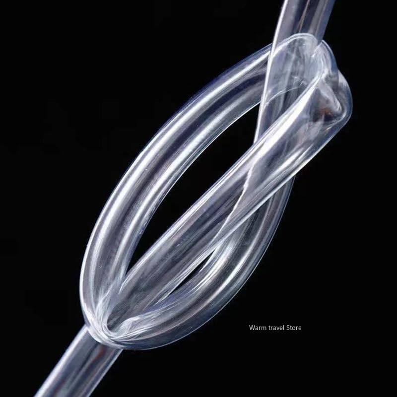Schlauch PVC-Rohr, transparentes Wasserrohr, 8 mm, Rohre, Schläuche, Aquarienschläuche, Wasserpumpenschläuche, Gartenschlauch, 5 Meter, 10(Transparent 8mm X 10mm,15 meters)