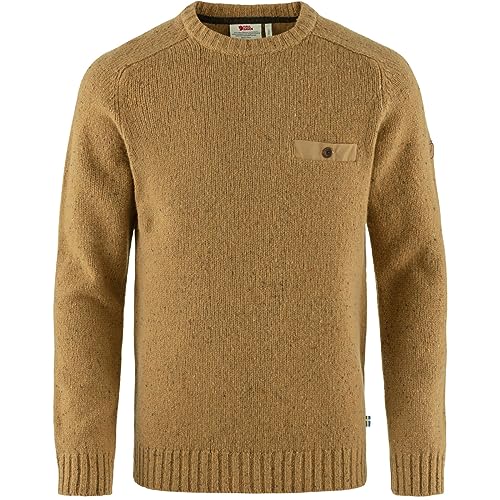 Sweatshirt Fjällräven Lada Round-Neck haut de gamme en laine tricotée