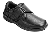 Orthofeet 510 Men's Comfort Diabetic Therapeutic Extra Depth Shoe Leather Velcro