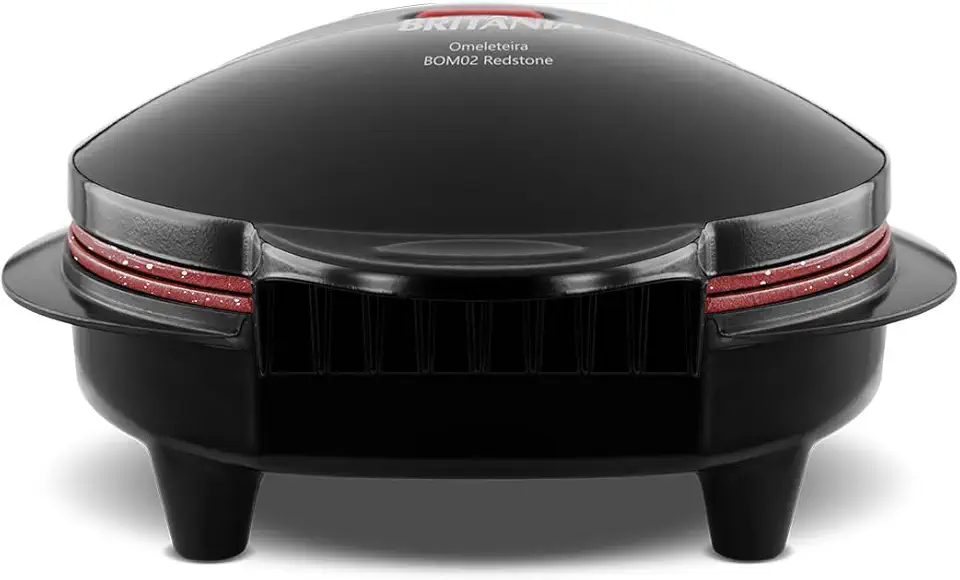 Omeleteira Britânia BOM02P Antiaderente Redstone 750W 220V