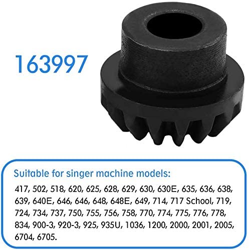 Kit 4 Ingranaggi Per Macchine Da Cucire Singer Serie 500 – Ricambio In Metallo, Modelli 163997/103363/383273/174488