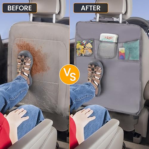 Image of EcoNour Car Kick Mats Back Seat Protector