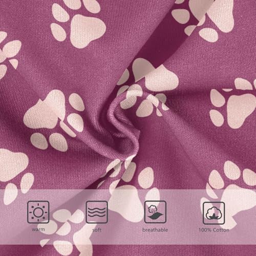 Cotton Little Boys Briefs Soft Footprints Toddler Underwear3