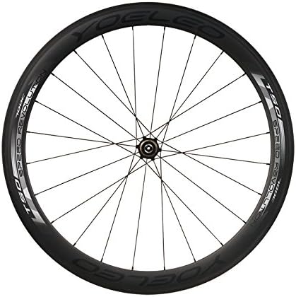 YOELEO Carbon Wheels Road 700c Bike SAT T50 Bicycle Wheels 700c for Shimano 10/11S