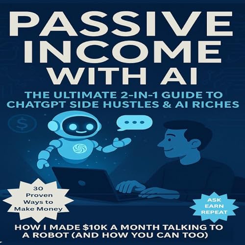 Passive Income with AI The Ultimate 2-in-1 Guide to ChatGPT Side Hustles &amp;amp; AI Riches by Mark Miller episode artwork